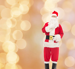 Image showing man in costume of santa claus