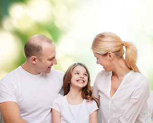 Image showing happy family at home