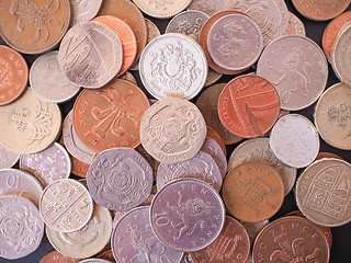 Image showing UK Pound coin