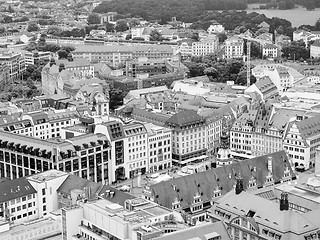 Image showing  Leipzig aerial view 