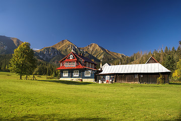 Image showing Mountain hut in Slovakia