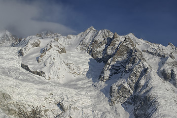Image showing Mountain wall