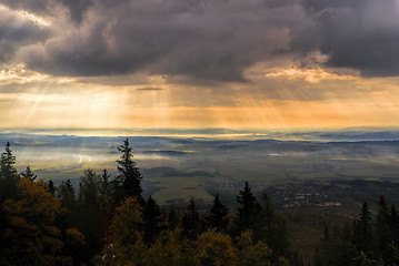 Image showing God rays