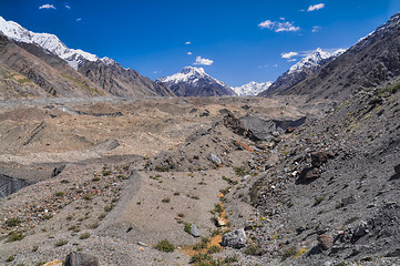 Image showing Engilchek glacier