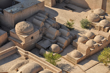 Image showing Khiva roofs