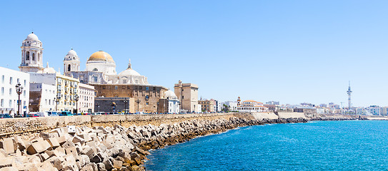 Image showing Sunny day in Cadiz - Spain