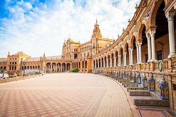 Image showing Seville Spain Square