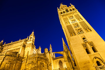 Image showing Giralda of Seville - Spain