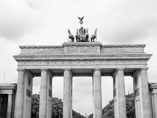 Image showing  Brandenburger Tor Berlin 