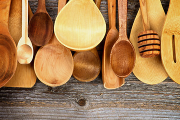 Image showing Wooden Spoons