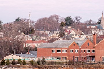 Image showing Greenwich Bay Harbor Seaport in east greenwich  Rhode Island