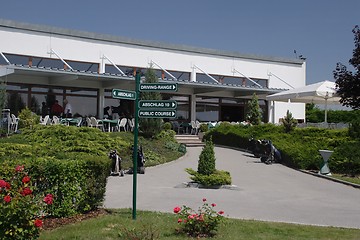 Image showing Golf sporting complex