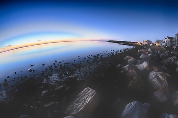 Image showing Greenwich Bay Harbor Seaport in east greenwich  Rhode Island