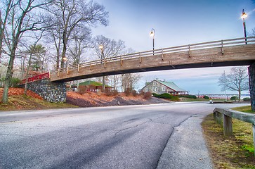 Image showing Greenwich Bay Harbor Seaport in east greenwich  Rhode Island