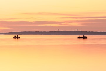 Image showing Greenwich Bay Harbor Seaport in east greenwich  Rhode Island