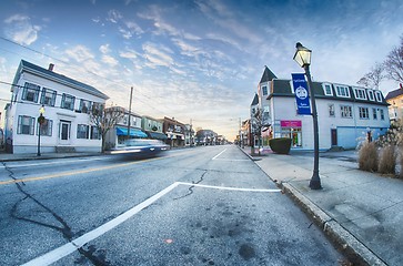 Image showing town of east greenwich street scenes