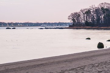 Image showing Greenwich Bay Harbor Seaport in east greenwich  Rhode Island