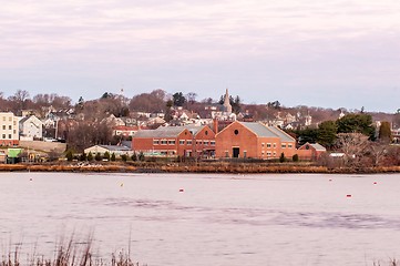 Image showing Greenwich Bay Harbor Seaport in east greenwich  Rhode Island