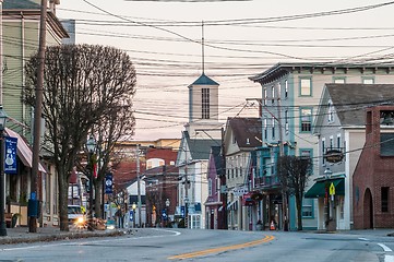 Image showing town of east greenwich street scenes