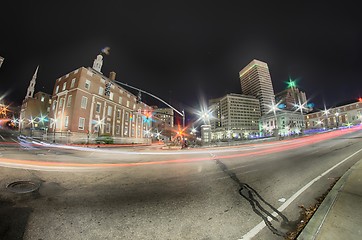 Image showing providence Rhode Island from the far side of the waterfront