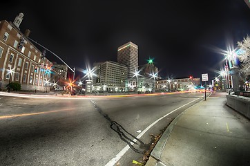 Image showing providence Rhode Island from the far side of the waterfront