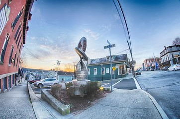 Image showing town of east greenwich street scenes