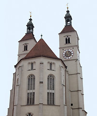 Image showing Neupfarrkirche in Regensburg