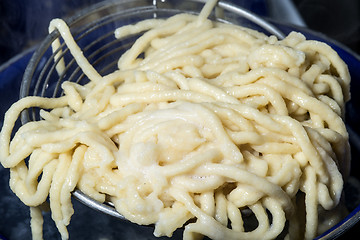 Image showing Swabian noodles spaetzle