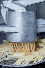 Image showing Swabian noodle machine for spaetzle