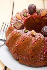 Image showing chestnut cake bread dessert