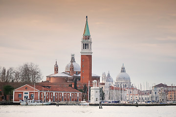 Image showing Church of San Giorgio Maggiore in Venice Italy