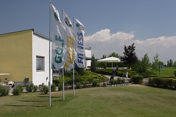 Image showing Golf sporting complex