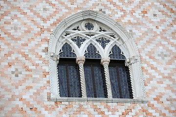 Image showing Window on Palazo Ducale exterior