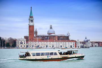 Image showing View of San Giorgio Maggiore in Venice Italy