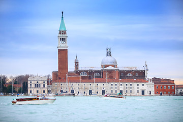 Image showing San Giorgio Maggiore in Venice Italy