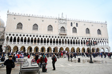 Image showing Palazzo Ducale on San Marco square in Venice