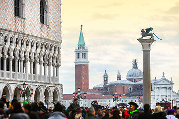 Image showing View of San Giorgio Maggiore from San Marco square