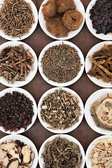 Image showing Chinese Herb Selection