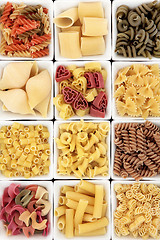 Image showing Pasta Shapes