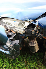 Image showing car crash detail 