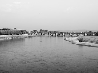 Image showing  Elbe river in Dresden 