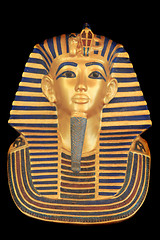 Image showing Tutankhamun's sarcophagus 