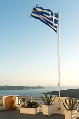 Image showing Greek flag