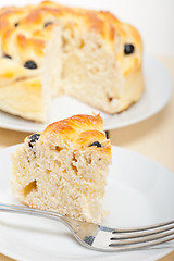 Image showing blueberry bread cake dessert 