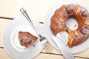 Image showing chestnut cake bread dessert