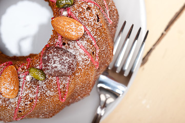 Image showing chestnut cake bread dessert