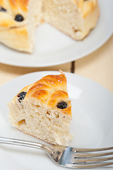 Image showing blueberry bread cake dessert 