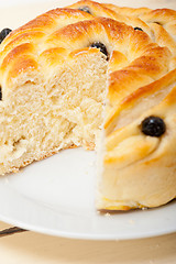 Image showing blueberry bread cake dessert 