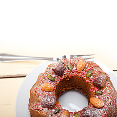 Image showing chestnut cake bread dessert