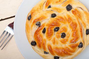 Image showing blueberry bread cake dessert 